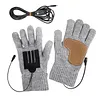 USB Electric Heated Gloves Anti-Slip Thicken Cycling Glove for Winter Ski Sports