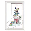 Bear Stocking -16CT Stamped Cross Stitch Kit(29*43cm)