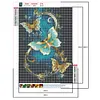 Diamond Painting-DIY Full Round Drill Butterfly