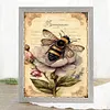Flowers And Bees - 11CT Counted Cross Stitch 40*55cm/15.75*21.65in