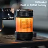 Outdoor Dimmable Camping Light Rechargeable Magnetic Rotable Atmosphere Lantern