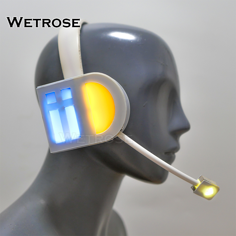 [Wetrose] Rin Len Led Light Earphone Cosplay Props Head Gear Headphone Headwear Model Accessory Hairband