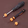 3pcs Mini Plastic Screwdriver Magnetization Ring Pick-Up Tool Magnetizer