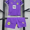 2024-2025 KIDS Dortmund Goalkeeper Football Shirt 1:1 Thai Quality
