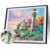 Lighthouse-Paint By Numbers Acrylic Painting 50*40cm