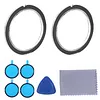 2Pcs Lens Guard PC Protective Cover for Tesla Model Y Juniper/Model YL 2025 2026