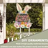Easter Rabbit DIY Acrylic Special Shape Drill Diamond Art Hanging Decor Kits
