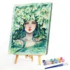 (Multi-Style)Flower Girl-Paint By Numbers Acrylic Painting 40*50cm