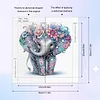 Diamond Painting-DIY Crystal Rhinestone Elephant