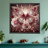 (US Local)Paint By Numbers Kit On Canvas DIY Oil Art Butterfly Picture Home Decor40x40cm