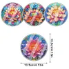 [Upgrade]4Pcs Acrylic Special Shape Lotus DIY Waterproof Diamond Painting Coaster