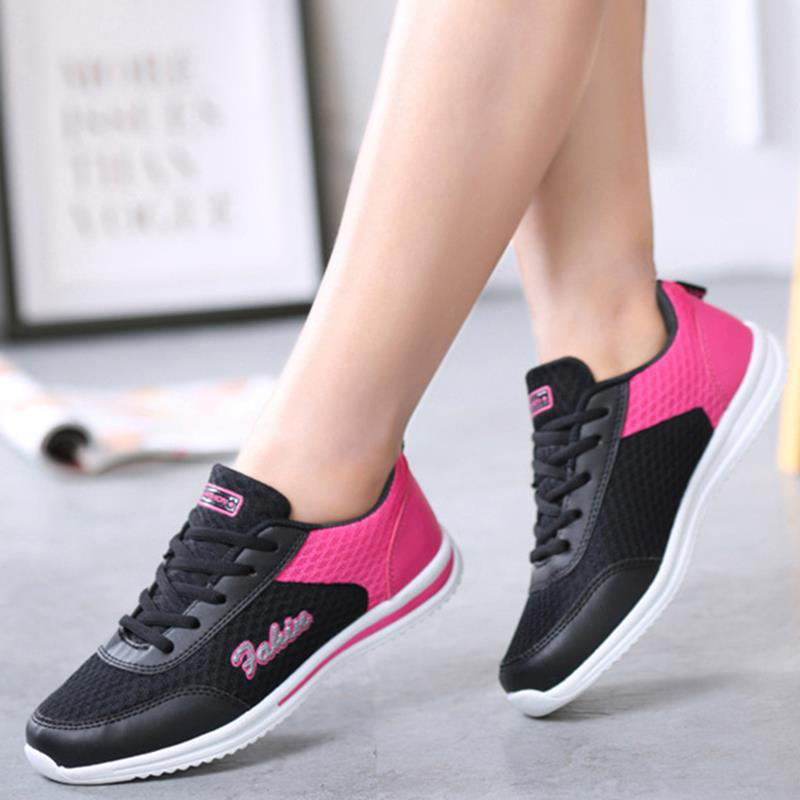 Qengg Women Fashion Sneakers Slip On Women's Sneakers Outdoor Sneakers For Women Plus Size Zapatillas Mujer Ladies Vulcanize Shoes