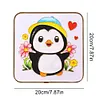 DIY Cute Penguin -Ornaments Enamel Painting 20*20CM