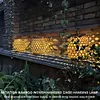 Solar Lantern Outdoor Hanging Lantern Light IP44 Waterproof with Handle for Yard