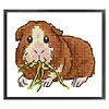 Guinea Pig - 14CT Stamped Cross Stitch 11*9cm/4.33*3.54in(Brand)