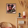 >SALE<5D DIY Full Round Drill Diamond Painting Cute Candy Girl Home Decor 30x30cm