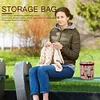Yarn Crochet Hook Bag Knitting Needles Sewing Tools Tote Case (14.5x14cm)