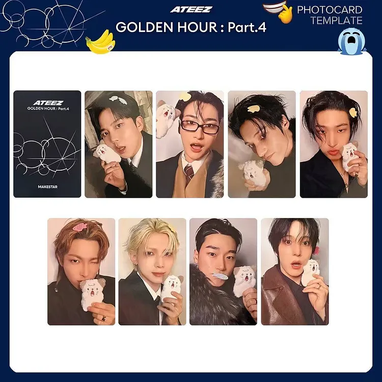 Ateez Golden Hour Part 4 Album Card
