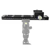 Camera Quick Release Plate Clamp Set Telephoto Camera Lens Moving Metal Clamp Macro Adjustment Pan Head Quick Release Clamp Suitable For DSLR Camera Tripod Ball Head