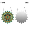 (US Local)Mandala Acrylic Special Shape Diamond Painting Mirror for Home Office Decor