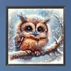 Owl-Full Square Diamond Painting(35x35cm)