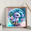 Crystal Ball Zodiac Sign Dragon - 11CT Stamped Cross Stitch - 40*40cm