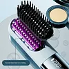 Cordless Hair Straightener Brush USB Rechargeable Portable Straightening Comb with 3 Temperature Settings & LED Display for Women Gift Idea for Home Travel