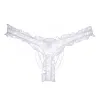 Men's Low-Rise T-back Lace Breathable Thong Young Macho Nightclub Sexy Underwear