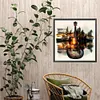 (US Local)Paint By Numbers Kit On Canvas DIY Oil Art Guitar Home Wall Decor40x40cm
