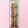 (Big Size) Stack Of Books With Flowers - 11CT Stamped Cross Stitch 30*80cm/11.81*31.5in