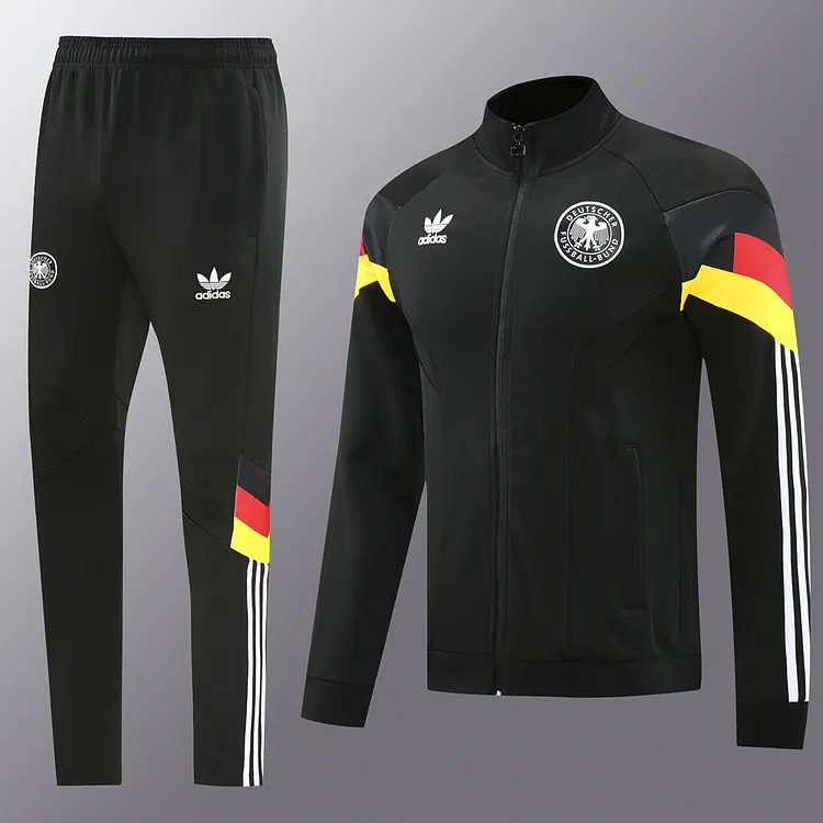Germany 2024 Black Jacket Set