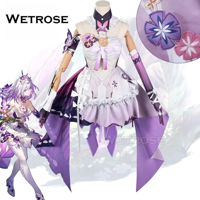 [Wetrose] In Stock Castorice Honkai Star Rail Cosplay Costume Set