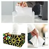 5D DIY Diamond Painting Handmade Crystal Square Tissue Box Kit (Flower)