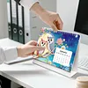 Diamond Painting Spring Scenery 2027 Paper Calendar Monthly Flip Tabletop Calendar Kit