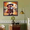 Enfance ch&eacute;rie gar&ccedil;on et fille-perceuse ronde peinture diamant-40*40cm