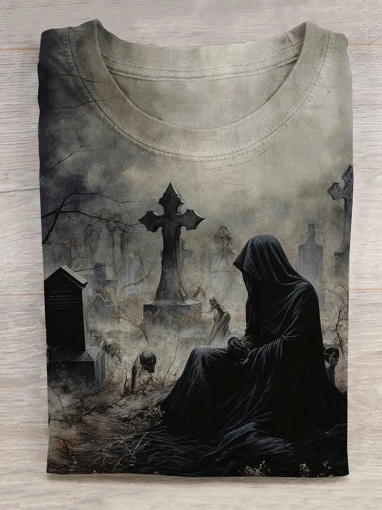 Unisex Grim Reaper Halloween T-shirt