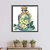 >SALE<5D DIY Partial Special Shaped Drill Diamond Painting Kit Flower Vase Home Decor