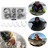 30pcs/box Fishing Circle Hooks Saltwater Fishing Catfish Hooks Barbed Fish Hooks