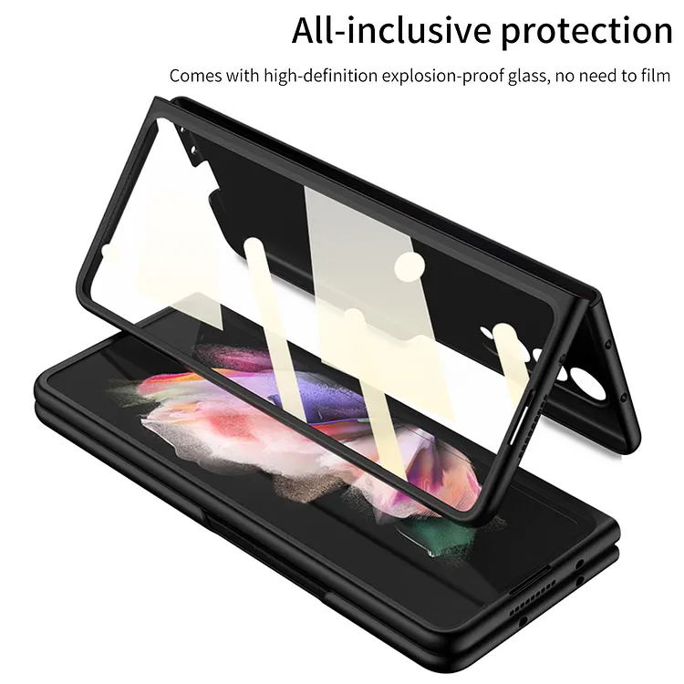Samsung ZFold3/ZFold4 Ultra-Thin Shell Film Wireless Charger Phone Case