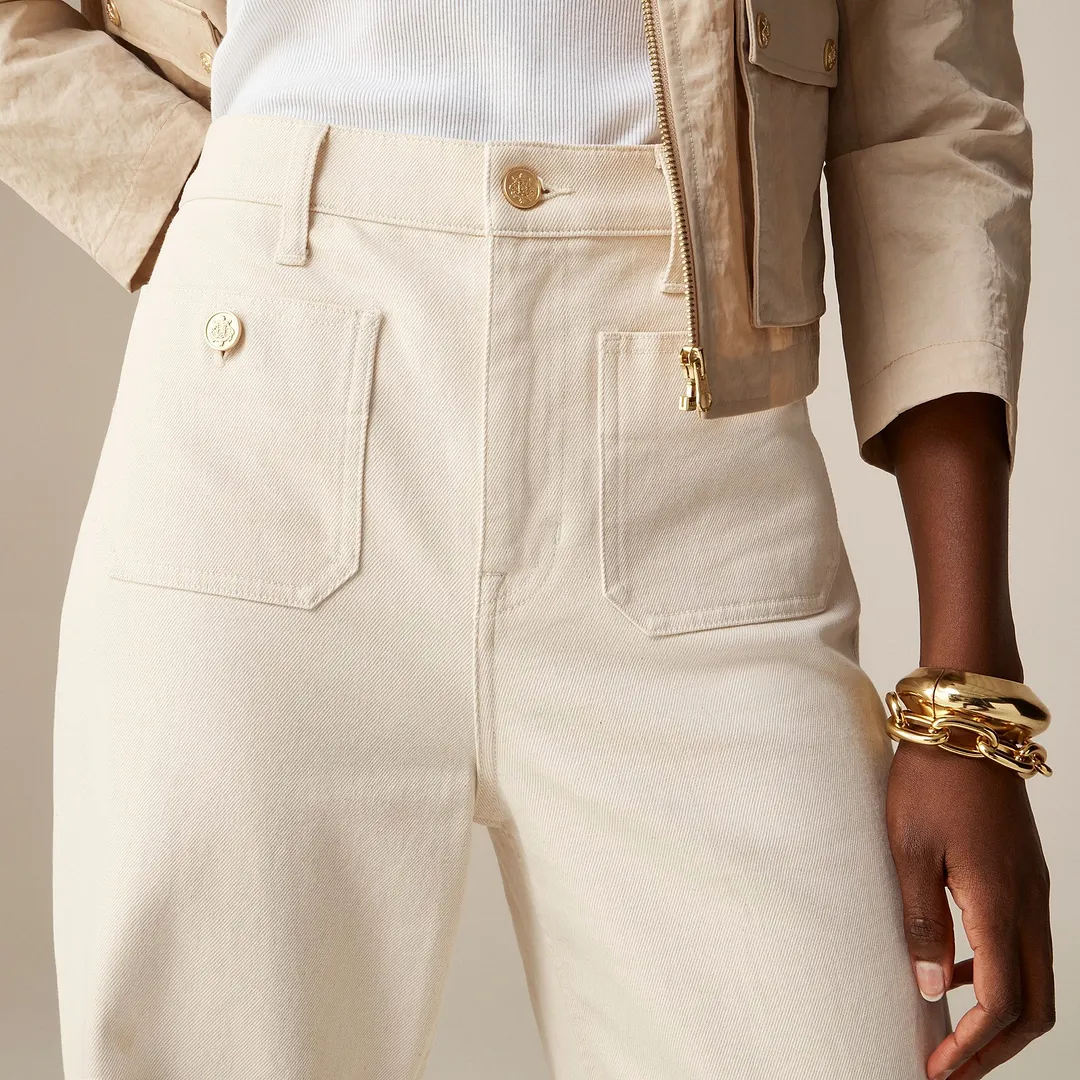 Tummy Control Sailor Wide Leg Trouser(Buy 2 Free Shipping)