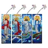 DIY 4Pcs Animal-Diamond Painting Bookmark