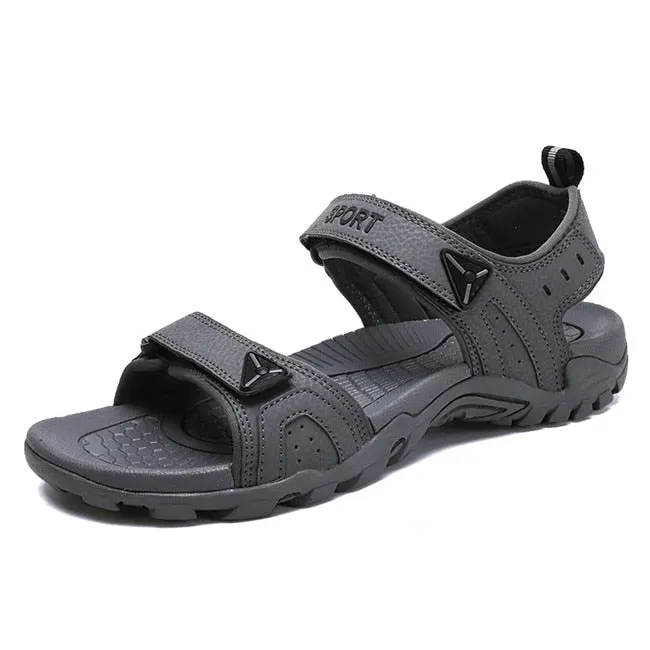 Fashion Man Beach Sandals 2020 Summer Gladiator Men's Outdoor Shoes Roman Men Casual Shoe Flip Flops Large Size 46 slippers Flat