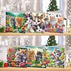 6Pcs Diamond Painting Garden Cat Greeting Cards Congratulations Cards & Gifts