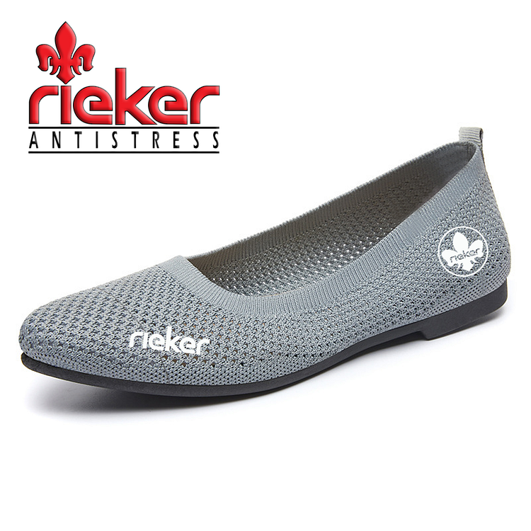 Rieker&reg; ortop&eacute;d lapos talp&uacute; alkalmi cipők