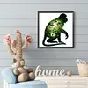 Monkey Landscape-Full Round Diamond Painting 