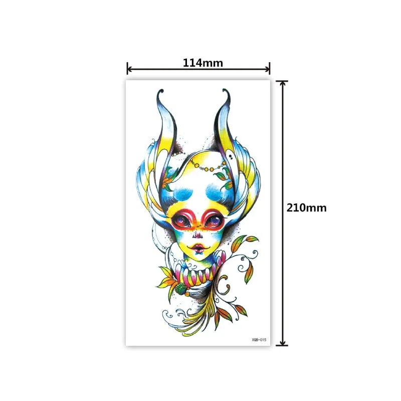 Full Arm Tattoo Sticker Creative Personality Small Full Arm Temporary Tattoo Original Waterproof Sweat Lasting Tattoo Sticker