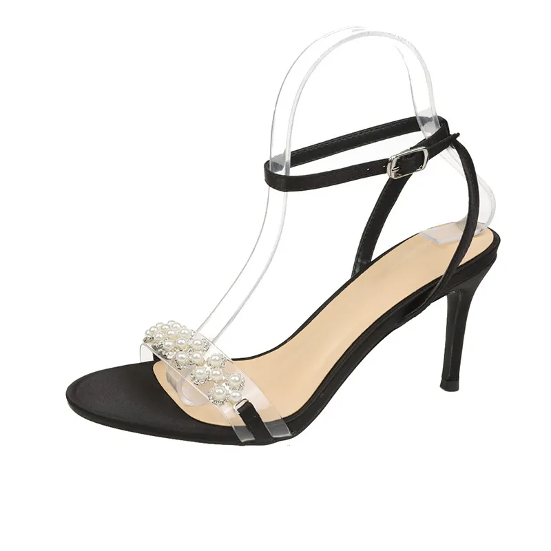 Nigikala Nigikala Fine Heel Shoes 2025 New Summer Sister Fried Street With Skirts With Toes With Sandals Female Thin Heel