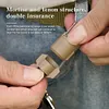 Magnetic Mini Carabiner Buckle Hook Stainless Steel Fishing Climbing Acessories