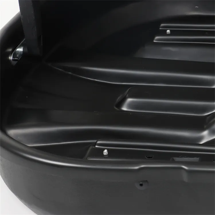 SEBLAFF White 14 Cubic Feet Rooftop Cargo Box Dual Side Opening with 2 Lock Keys Heavy Duty Roof Storage Box 56.3 Inch L x 25.98 Inch W x 16.14 Inch H