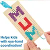 4Pcs Wooden Cross Stitch Bookmark 16*14cm